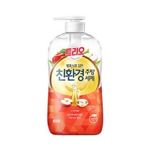 트리오 발효식초 담은 주방세제 사과향 용기 680ml, 친환경 주방세제 트리오 발효식, 상세페이지 참조