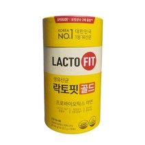 종근당건강 락토핏 골드 20억보장 생유산균 믿고먹는 온가족 프로바이오틱스, 락토핏골드(2gX500포)