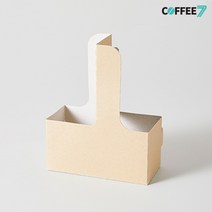 (컵캐리어) 2구 무지 캐리어-100개/1박스