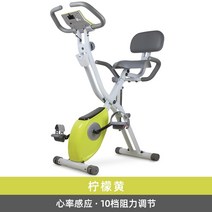 실내 자전거 미니 사이클 홍현희 싸이클 바이크 호수 작은 회전 음소거 마그네트론 운동, 담황색