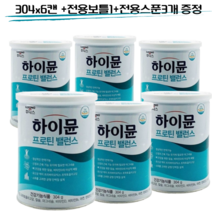 일동후디스 하이뮨 프로틴 밸런스, 304g, 6통