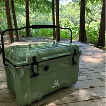 캠핑 아이스박스 쿨러 보온보냉 25L 친환경 감성 휴대용 프리미엄 낚시박스 차박 쿨러백, 25리터 블루그린+아이스팩10개