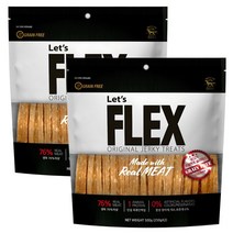 플렉스 그레인프리 반려견 져키, 닭고기 순살 육포 슬라이스, 500g, 2개