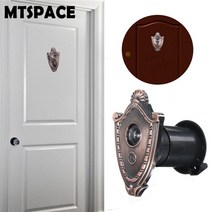 초인종 도어벨 mtspace 조정 가능한 도어 뷰어 홈 보안 광각 도어 뷰어 도어 구멍