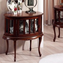 유럽풍 빈티지 타원형 홈빠 겸 티테이블 엔티크 까페, 직접수령