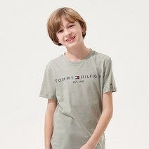 타미힐피거 에센셜 반팔 티셔츠 (T42C0KKO210BT1PMI)
