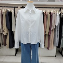 온앤온 뒷주름포인드 와이드블라우스njw3mb3380