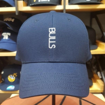 NBA 남여공용 시카고 불스 CHI 팀 자수 로고 포인트 깔끔한 롱챙 사이즈 넉넉한 빅사이즈 볼캡 모자
