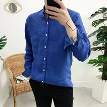 모룸 린넨 버튼다운 포켓셔츠 5컬러