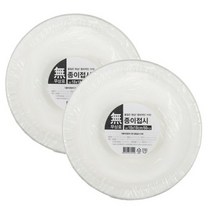 무상표 종이접시 18cm, 120개입, 2개