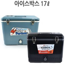 주꾸미 낚시 시즌 보냉력 아이스박스 17L 음료보관 선상출조 침선 서해 광어 출조용 캠핑, 검정 17L