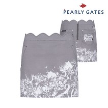 파리게이츠 골프 pearlygatesgolf여성 플라워 크래픽 큐롯스커트 P521A1PC370_BK, BK