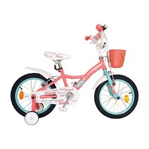 [삼천리하이킥14] 옐로우콘 여아용 자전거 스티치 16형, 핑크