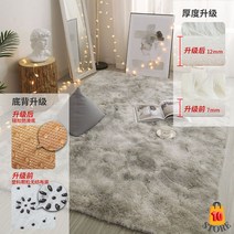 카펫 침실 침대 옆 담요 거실 넓은 면적 담요 러그