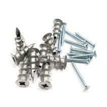 석고보드용 앙카 낱개판매 천장 커튼 블라인드 석고보드 (접시머리), 10개