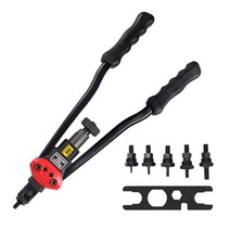 9PCSset BT607 Hand Threaded Rivet Nuts Guns Riveter of Sleeve Rivnut Tool For Auto M3M8 388mm Spar, 01 9PCS SETS