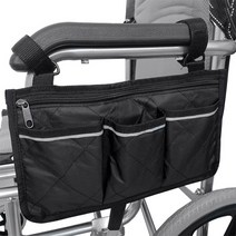 휠체어가방 보조 경량 사이드 백 휴대용 파우치 보관