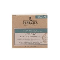 Dr. Miracles Strengthen Hot Gro 헤어 두피 트리트먼트 118.3ml(4온스) 슈퍼