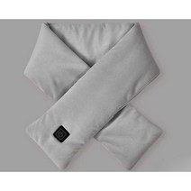 USB 충전식 온열 머플러 전기 목도리 3단계 조절, 3단 온도 조절 핑크