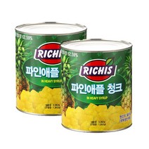 동서 리치스 파인애플 청크 3kg 2개세트