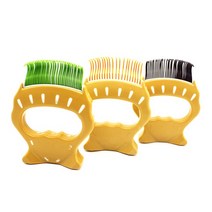 강아지브러쉬 고양이빗 (한방향), 한방향 브라운