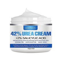Rosarden 우레아 크림 42% 건조하고 갈라진 뒤꿈치용 풋 크림 발용 요소 보습 및 각질 제거 2% 살리실산 Organic 로션