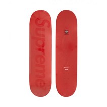 [정품] 슈프림 토날 박스 로고 스케이트보드 덱 레드 Supreme Tonal Box Logo Skateboard Deck Red