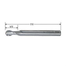 와이지원 2F Ticn코팅볼엔드밀 0.75R(1.5mm) 6파이 4 50 (1EA)