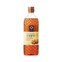 만능 조청 쌀엿 1.2kg 달콤한 발효 효소 담금주 과일청 간단요리 청정원 친정엄마 식재료, 19개