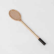 배드민턴 라켓 디자인 볼펜 골드 /중성볼펜 필기구, 없음