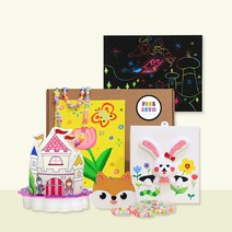 [필아트샵]어버이날 가정의달 가족 6종 미술 만들기 세트(동영상 제공), 공주님 미술놀이 선물세트