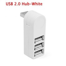 USB C 허브 멀티허브 노트북 휴대형 1pc 고속 USB 2.03.0 허브 멀티 USB 분배기 4 포트 확장기 노트북 PC 용 다중 USB 확장기 컴퓨터 액세서리, USB 2.0 허브-화이트