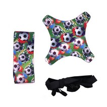 배구안테나 배구 배드민턴 네트 족구 축구 공 연습 벨트 축구 킥 훈련 벨트 조절 가능한 트레이너 기차 장비 킥 키즈 성인 축구 트레이너, 다중