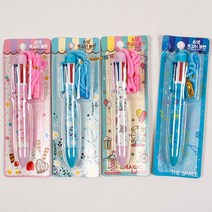 PGM*^몰6색목걸이볼펜 목볼펜 학생 6볼펜 6색 사무용 다용도 문구용 필기용 6컬러^^췤pgm, a^^옵션없슴