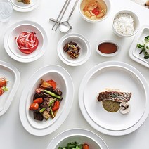 시라쿠스 메이플 2인 그릇세트, 피클접시-화이트