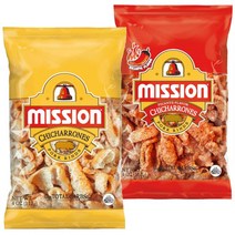 Mission 치차론 미국 돼지껍데기 과자 스낵 113g 2봉지, 1 오리지날 2봉지