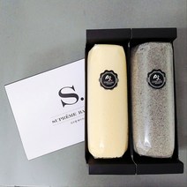 글루텐프리 우리쌀로 만든 무염 쌀 롤케이크 선물세트, 흑미쌀롤케익+흑미쌀롤케익