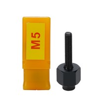 hifeson 리벳 너트 도구 전기 리벳 건 핸드 너트 riveter rivnut tool with step drill for nuts m3 m4 m5 m6 m8 m10