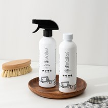 기름때 찌든때 세정제 800ml(본품1+리필1) / 살균 세정 99.9% / ﻿냉장고 세정 탈취 에어프라이기 인덕션 주방 후드 전자레인지 가스레인지 청소에 요고야!