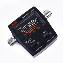 전력 swr 미터 nissei RS 40 햄 모바일 라디오 swr 측정 가능 144/430 mhz 200 w rs40 vhf uhf 워키 토키 용 파워 미터|power swr, 단일, 1개, Black