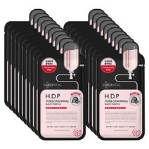메디힐 마스크팩 H.D.P 포어스탬핑 숯 미네랄 마스크 EX 2각 (20매입) 모공수렴 촘촘피부, 20매입, 1세트