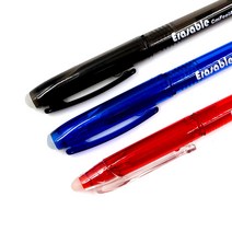 엔조이스티치/ 원단용 열펜-화이트 빨강 파랑/ 프랑스자수 퀼트/ 자수펜