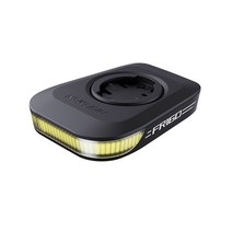 RAVEMEN FR160 Garmin/iGPSPORT/COOSPO 사이클링 GPS/자전거 컴퓨터와 호환 가능 라이딩 안전을 위한 측면 가시성 경고 플래시 라이트가 있는, 1개, 검은색