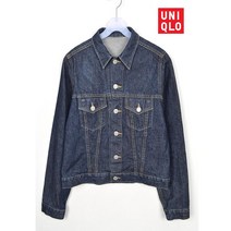 빈티지/ 유니클로 청자켓/여성M/데님/진청/브랜드1110y1