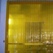 비닐커튼 싱300mm 1000x2750mm 방풍막 출입문 커텐 바람막이 물류센터 출입구 맞방풍비닐커튼 바람막이 비닐커튼 방풍비닐 비닐커텐 현관비닐커튼 비닐방풍 공장용 비닐커튼, 투명