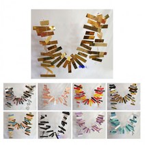 [맘모스캠핑]어린이집 이색적인 직사각 촬영 꾸며보세요 장식으로 종이 소품 파티 장식 연출 화려한 모빌 다양한, 8