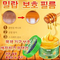 가구유지보수용밀납왁스 원목마루 강화마루 코팅제 광택 복원제 목제&가죽 버니쉬 밀랍 100ml, 2개 우드 케어 왁스 100ml