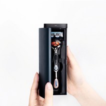 일루미노 휴대용 면도기 살균기 UVC LED 면도날 케이스, 1개, 1개