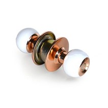 mh 8500B 화이트 욕실용 문손잡이 방문 손잡이 도어 방 문고리 화장실 목문 중문 도어락 교체 욕실 현관문 원형 레버형 열쇠형 푸쉬풀