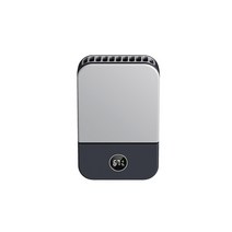 인슐린 냉장고 차량용 여행용 도우컨테이너 여름 휴대용 날개 없는 USB 충전식 미니 선풍기 초소형 팬 야, 02 Navy